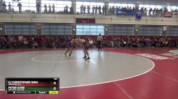157 lbs Quarterfinal - CJ Christopher Shea, Wesleyan (CT) vs Peter Kane, Williams College