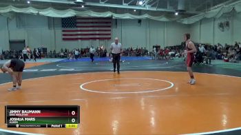 133 lbs Champ. Round 2 - Jimmy Baumann, Ohio Wesleyan vs Joshua Mars, Albion