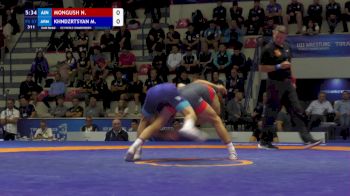 57 kg Final 1-2 - Nachyn Mongush, Individual Neutral Athletes vs Manvel Khndzrtsyan, Armenia