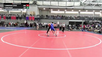 175 lbs Consi Of 16 #2 - Christian Lopez, Fairfield Warde vs John Riley, East Hampton*