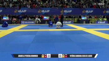 Vitória Damiana Silva De Assis vs Anabelle Pereira Dominico 2025 European Jiu-Jitsu IBJJF Championship