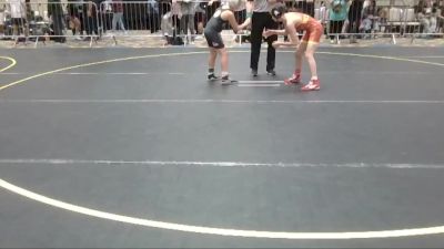 86 lbs Consi Of 8 #2 - Kellen Frost, Team Aggression vs Rocket Furr, Pounders WC