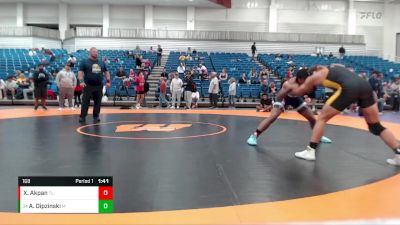 168 lbs Cons. Round 3 - Austin Dipzinski, Little Miami vs Xaviour Akpan, Purdue Polytechnic