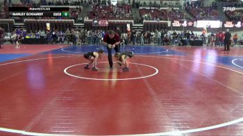 62 lbs Quarterfinal - Sadie Butkay, Hardin Wrestling Club vs Marley Eckhardt, Big Game Wrestling Club MT