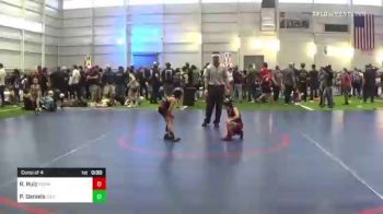 46 lbs Consi Of 4 - Rocky Ruiz, Redwave vs Preston Daniels, So Cal Grappling