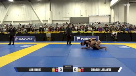 Gabriel De Los Santos vs Enrique Augusto March 2025 World IBJJF Jiu-Jitsu No-Gi Championship