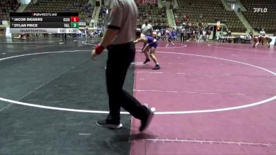 1A-4A 126 Quarterfinal - Jacob Biggers, Cleburne County vs Dylan Price, Tallassee