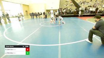 89-M lbs Consolation - Ryan Barrios, Rhino Wrestling vs Joel Mendez, Piscataway