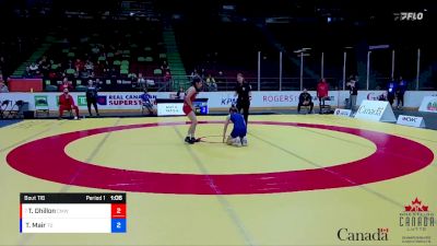 49kg Quarterfinal - Taranpreet Dhillon, Canadian Mal Wrestling vs Tommy Mair, Team Discipline