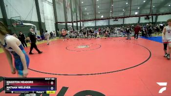 126 lbs Cons. Round 2 - Kingston Meadors, OR vs Nathan Welever, WA