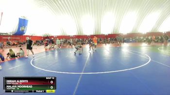 140 lbs Round 4 (6 Team) - Malaya Moorhead, Team Pink vs Miriam Alberts, Team Yellow