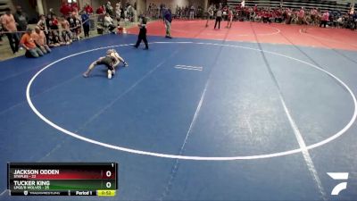 93 lbs Quarterfinals (8 Team) - Jackson Odden, Staples vs Tucker King, LPGE/B Wolves