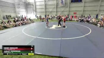 138 lbs Round 1 (8 Team) - Henry Niebauer, Wisconsin Blue vs Harley Zimmerman, Kansas Blue