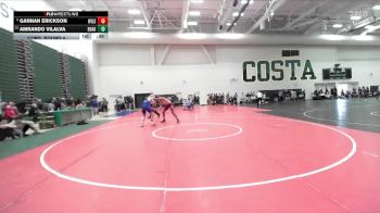 165 lbs Cons. Round 4 - Amrando Vilalva, Beaumont vs Gannan Erickson, Wilson/Long Beach