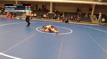 106 lbs 3rd Place Match - Riley Pedersen, Grand Island vs Axton Gates, Grand Island