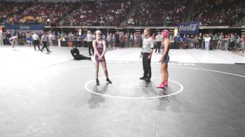 G 126 lbs Quarterfinal - Analise Johnson, Dutchtown Girls vs Audrina Wade, Benton Girls