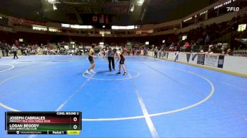 111 lbs Cons. Round 2 - Logan Begody, Bear Wrestling Club vs Joseph Cabriales, Prescott Mile High Middle Scho