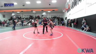 58-61 lbs Rr Rnd 2 - Nolan Pierce, Verdigris Youth Wrestling vs Ethan Gann, Raw Wrestling Club