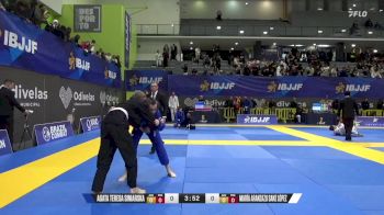 María Aranzazu Sanz López vs Agata Teresa Siniarska 2025 European Jiu-Jitsu IBJJF Championship
