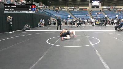 138 lbs Champ. Round 2 - Anna Vogt, Oklahoma City University vs Isabel Reyes, Friends University