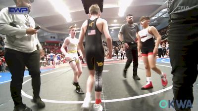 88 lbs Quarterfinal - Colby Carhill, Ubasa Wrestling Academy vs Asher Hobbs, Salina Wrestling Club