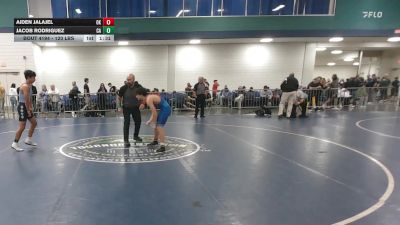 120 lbs Consi Of 64 #2 - Aiden Jalajel, OK vs Jacob Rodriguez, CA