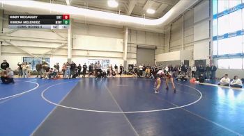100 lbs Cons. Round 4 - Kinzy McCauley, Uintah vs Ximena Melendez, Mountain View