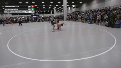 150 lbs Cons. Rd Of 32 - Kiesen Iwersen, Oklahoma vs Raymond McCoy, Central Indiana Academy Of Wrestling