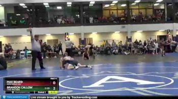 141 lbs Cons. Round 2 - Max Beard, Ohio Wesleyan vs Brandon Callow, Case Western