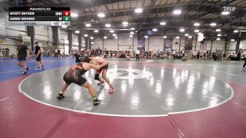 145 lbs Rr Rnd 1 - Wyatt Snyder, Gold Medal Wrestling Club - Easton vs James Sievers, MF Army