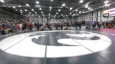 100 lbs Cons. Quarters - Rusty Caudill, Priest River Wrestling Club vs Kol Pedersen, Warriors Of Christ WOC- Wrestling