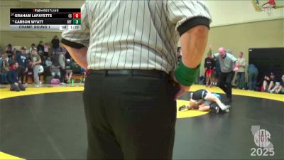 95 lbs Champ. Round 1 - Graham Lafayette, CORNING SHARKS vs Carson Wyatt, Dethrone