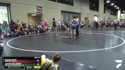 170 lbs Round 3 (6 Team) - Chase Kellgren, The Untouchables Black vs Caleb Hart, Patriot WC Blue