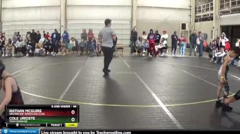 46 lbs Round 1 - Cole Urioste, Team Donahoe vs Nathan McGuire, Anchor Bay Wrestling Club