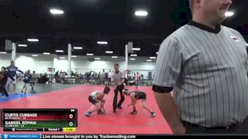 84 lbs Round 5 (8 Team) - Gabriel Roman, Scorpions vs Curtis Cubbage, 84 Athletes