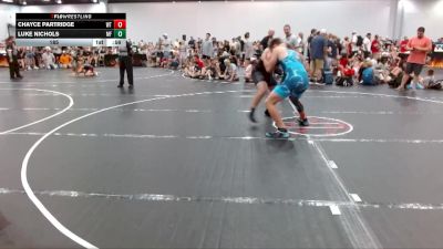 185 lbs Round 1 (8 Team) - Chayce Partridge, Well Trained vs Luke Nichols, MF Purge Elite