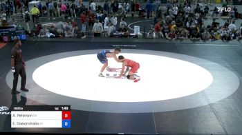 182 lbs Semis - Aiden Peterson, Ohio vs Elijah Diakomihalis, New York