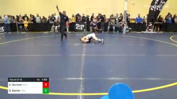 65 lbs Prelims - Andrew Dorman, General McLane vs Bronsyn Baxter, Forest Hills