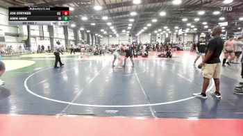 195 lbs Rr Rnd 1 - Jon Stryker, ICE Wrestling Blue vs Amin Amin, Kraken