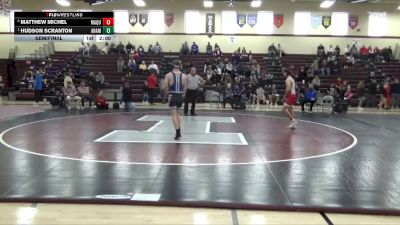 150 lbs Semifinal - Hudson Scranton, Anamosa vs Matthew Michel, Maquoketa