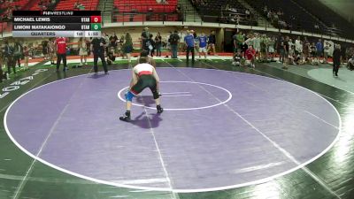 138 lbs Quarters - Michael Lewis, Utah vs Limoni Matakaiongo, Utah