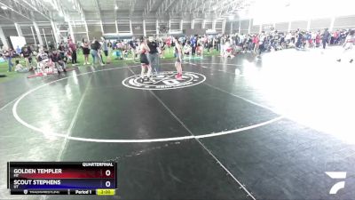 102-103 lbs Quarterfinal - Golden Templer, MT vs Scout Stephens, UT