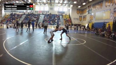 106 Blue Round 4 - Caden Cozzo, Miami Palmetto vs Donte Gaiter, Braddock