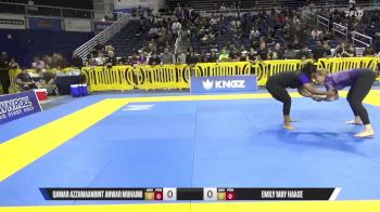 Emily May Haase vs Qamar Azzamaanbint Anwar Muhaimi 2025 Pan IBJJF Jiu-Jitsu No-Gi Championship