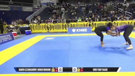 Emily May Haase vs Qamar Azzamaanbint Anwar Muhaimi 2025 Pan IBJJF Jiu-Jitsu No-Gi Championship