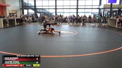 B-20 lbs Cons. Round 1 - Jace Ruppert, Hammerin Hawks vs Cooper Stone, Clipper Wrestling Club