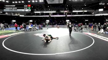 157 lbs Cons. Semi - Colin Shamp, Skyline vs Jameson Davis, Selkirk