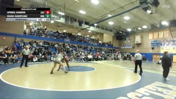 170lbs Semifinal - Kiara Haertling, Southridge (Girls) vs Afebia Aemere, Lake Stevens (Girls)