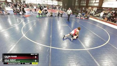 71 lbs Cons. Round 1 - Kole Sweat, Wasatch Wrestling Club vs Caleb Fisher, Empire
