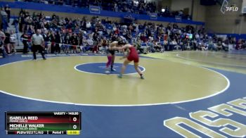 140lbs Cons. Round 1 - Michelle Walker, Naches Valley (Girls) vs Isabella Reed, Prairie (Girls)